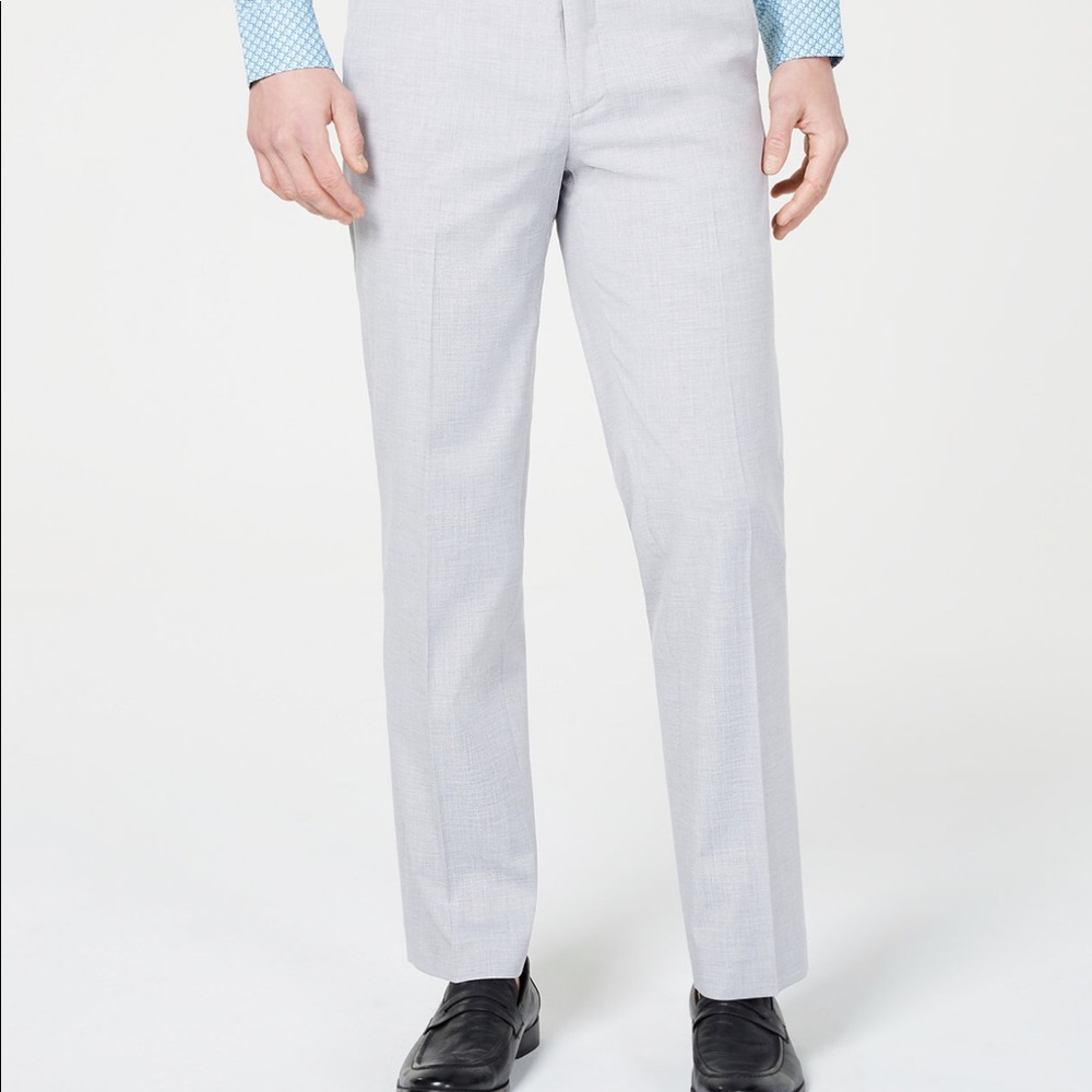 Alfani Red Men’s Slim Fir Performance Light Gray Suit Pants from Macy’s